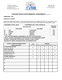 District 18 - Florida Music Education Associations