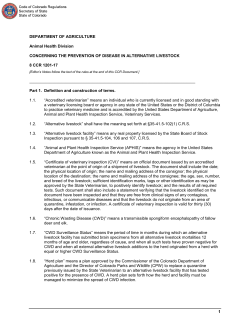 8 CCR 1201-17 effective 12/31/2015