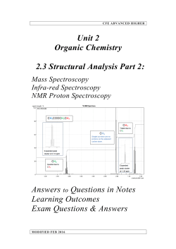 2.3 Structural Analysis Part2 - Chemistry Teaching Resources