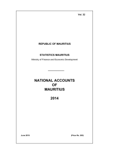 national accounts of mauritius 2014