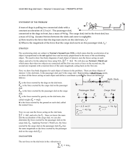 1G10-002 Dog sled team – Newton`s Second Law – PROMPTS