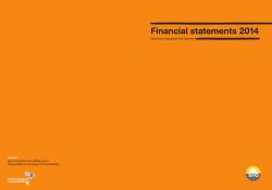 Financial statements 2014