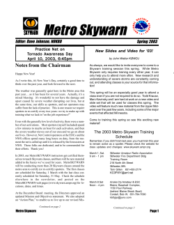 Skywarn Newsletter 03 Spring.p65