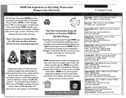 Recycling Wood Waste - a Mid-Michigan Recycling