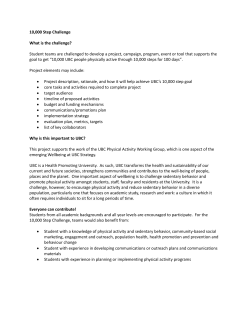 10,000 Step Challenge What is the challenge? Student teams are