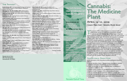 conference brochure - American Alliance for Medical Cannabis