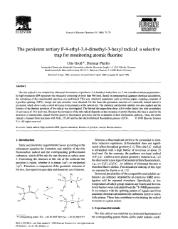 The persistent tertiary F-4-ethyl-3,4-dimethyl-3