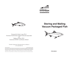 Storing and Mailing Vacuum Packaged Fish