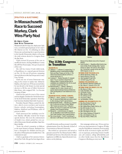 Departing Members of the 113th Congress