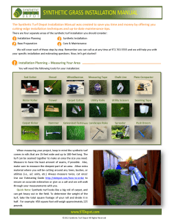 our Installation Manual