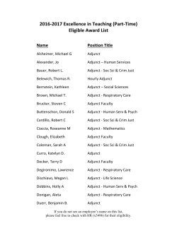 2016-2017 Excellence in Teaching (Part