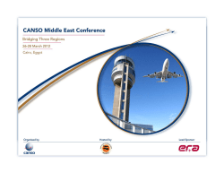 CANSO Middle East Conference presentations day 2