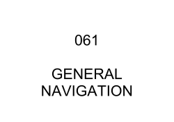 LO 061 GENERAL NAVIGATION Jan03.DOC