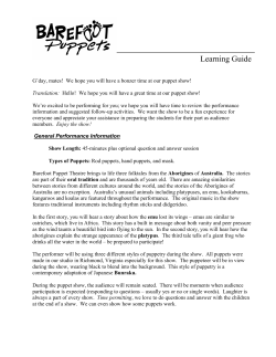 Learning Guide - the Discovery Theater!