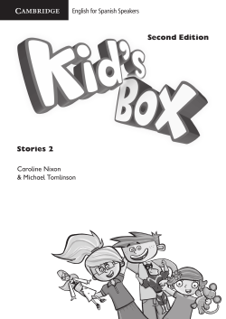 Level 2 Stories scripts - Cambridge University Press