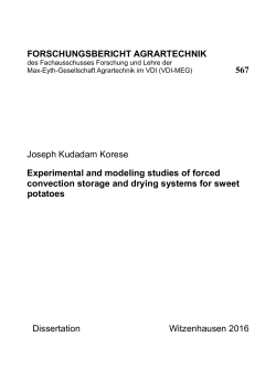 Experimental and modeling studies of forced convection