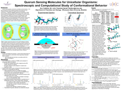Quorum Sensing Molecules for Unicellular Organisms