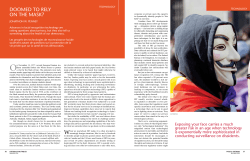 DoomeD to rely on the mask? - Institute for Research on Public Policy