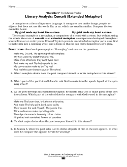 Grade Eleve: Unit One Resources