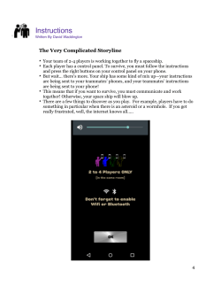 Spaceteam Instructions and Tech Tips