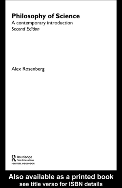 Philosophy of Science