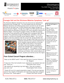 Jan 2013 Newsletter .pub - Kitchener
