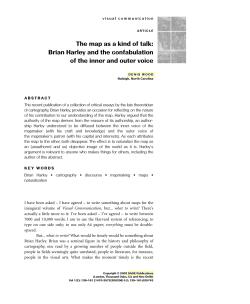 The map as a kind of talk: Brian Harley and the
