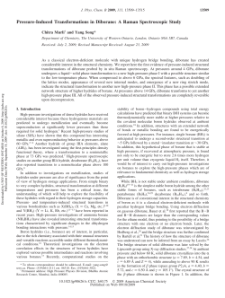 Pressure-Induced Transformations in Diborane