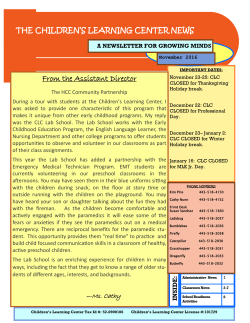 From the Assistant Director