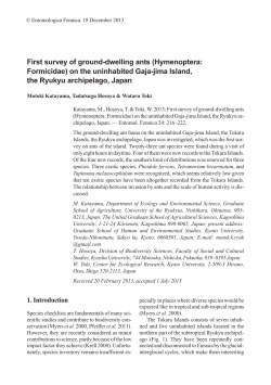 Full article - Entomologica Fennica