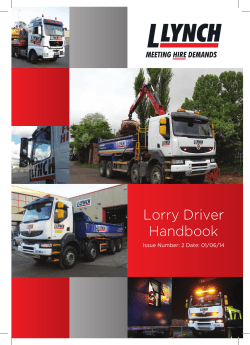 Lorry Driver Handbook