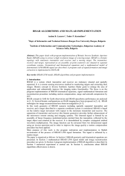 bisar algorithms and matlab implementation