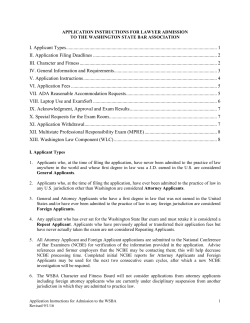 Application Instructions