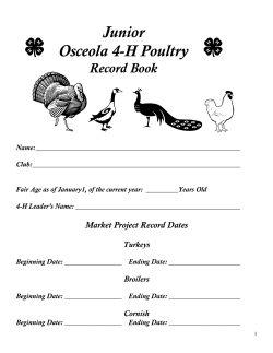 Poultry, 6-9 years old