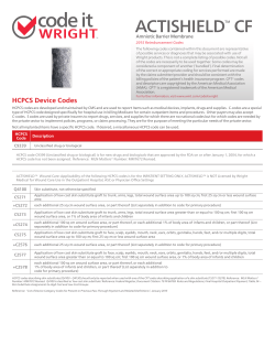 code it - Wright Medical