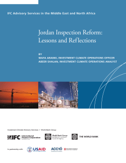 Jordan Inspection Reform