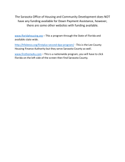 Down Payment Assistance