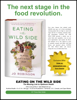 The next stage in the food revolution.