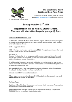 Sunday October 23 2016 Registration will be held