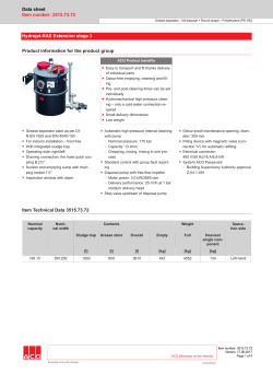 Data sheet Item number: 3515.73.72 Hydrojet
