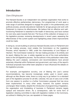 Parliament, Politics and Law Making