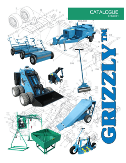 Grizzly Catalogue