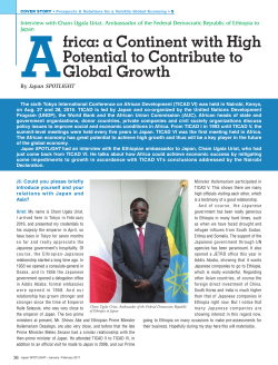 frica: a Continent with High Potential to Contribute to Global Growth