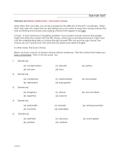 TEN FOR TEN - Maine Prep