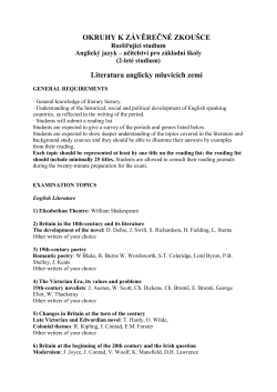 OKRUHY K Z&Aacute;VĚREČN&Eacute; ZKOU&Scaron;CE