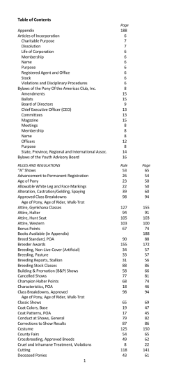 2014-2016 POAC Official Handbook