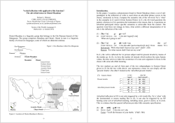 The adverbial tenses in Otomi-Mazahua Otomi