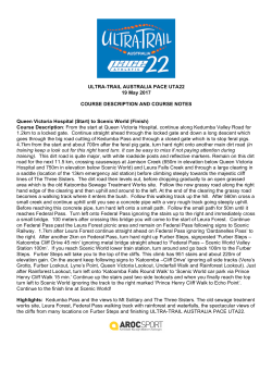 Pace UTA22 Course Descriptions - Ultra