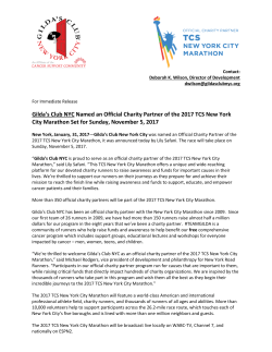 Press Release - Gildas Club NYC