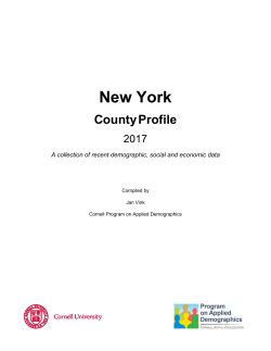 New York - Cornell Program on Applied Demographics